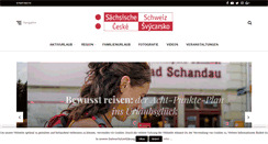 Desktop Screenshot of blog.saechsische-schweiz.de